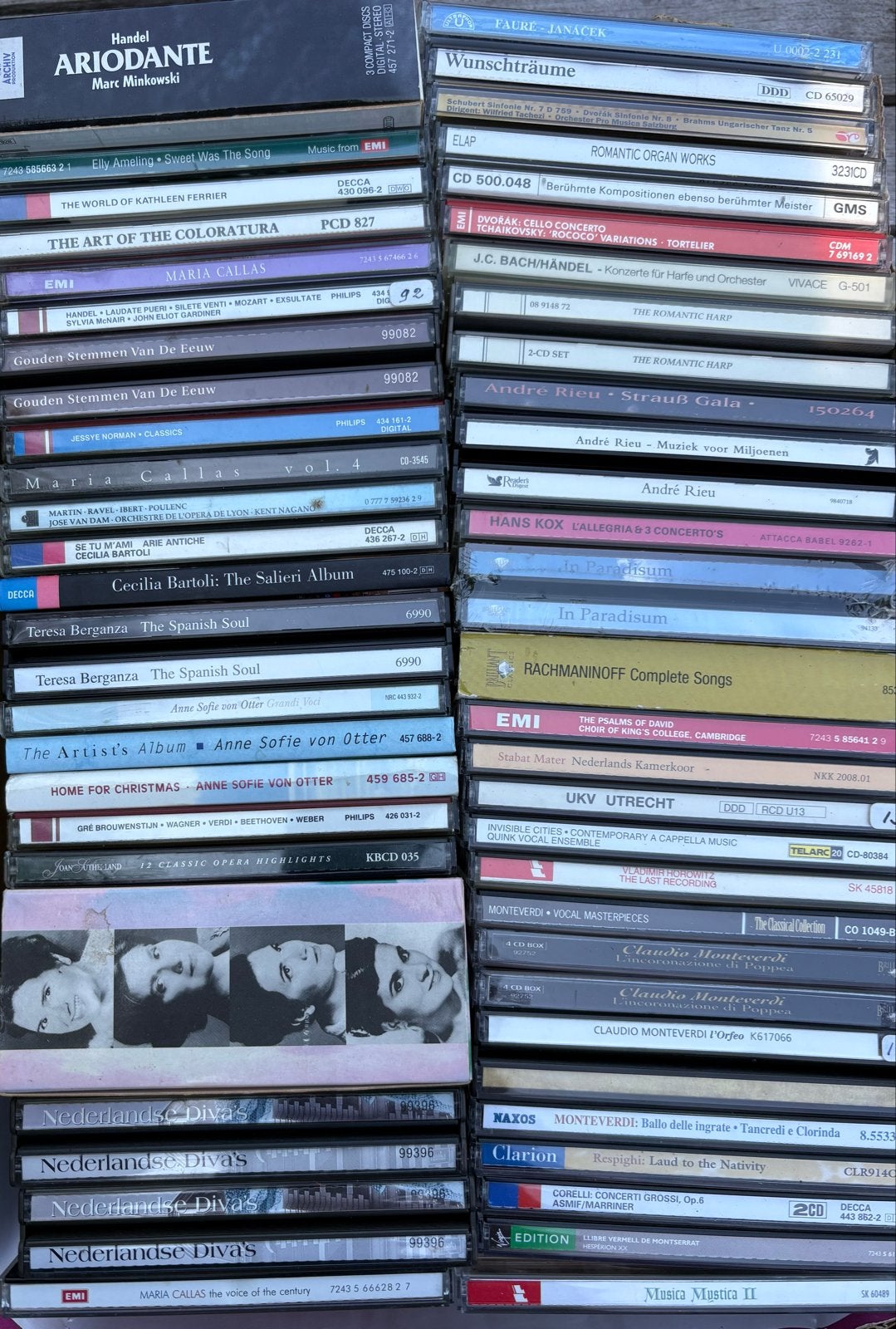 Grote collectie klassieke muziek CD's - Opera, Symfonie, etc, Ophalen, Gebruikt, Opera of Operette, Middeleeuwen en Renaissance