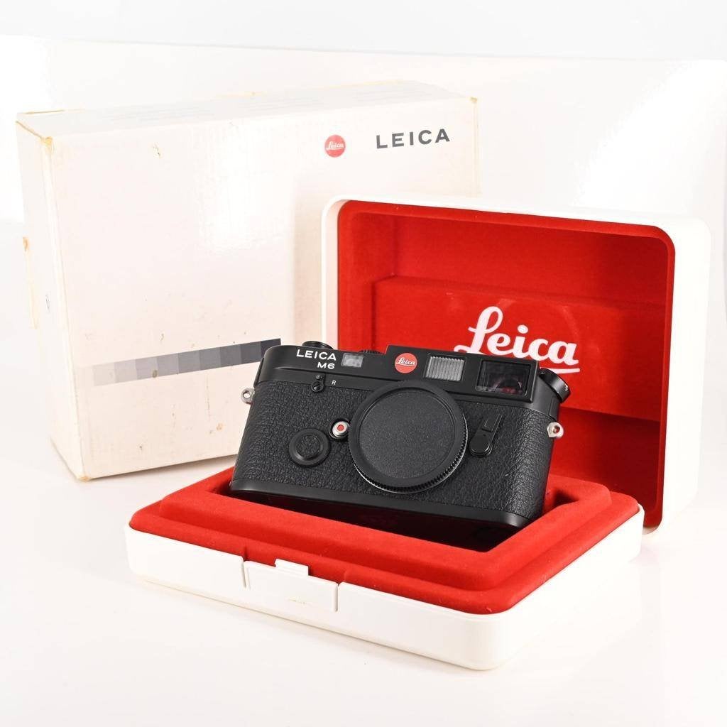 Leica M6 0.72 + originele doos Nieuwstaat 1 jaar garantie, Leica, Ophalen of Verzenden, Zo goed als nieuw, N