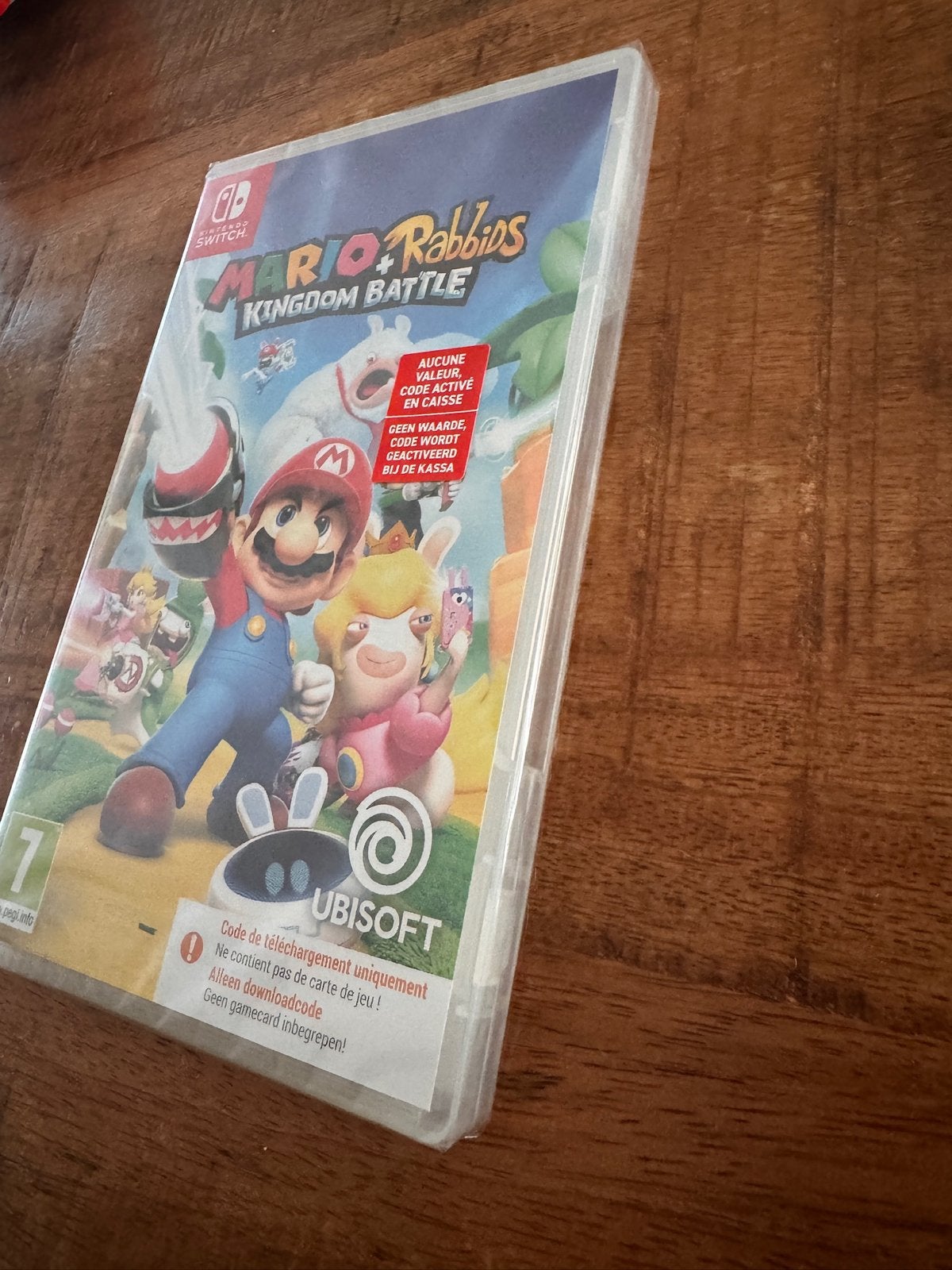 Super Mario + Rabbids Kingdom Battle Nintendo Switch NIEUW, 1 speler, Nieuw, Ophalen of Verzenden, Strategie en Constructie