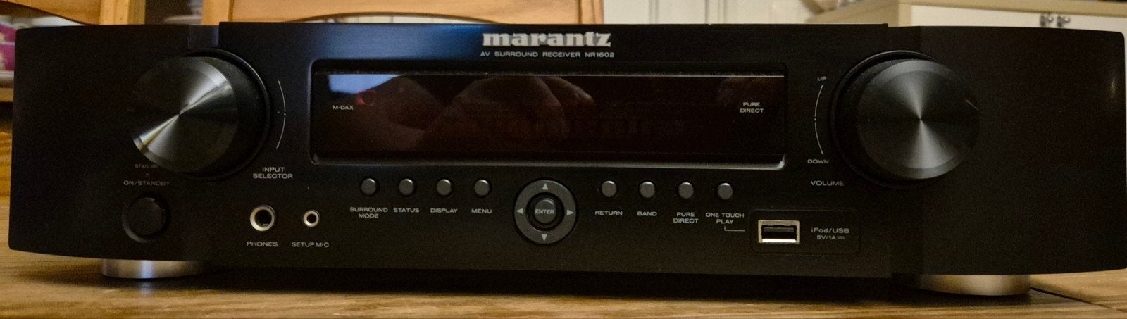 Marantz NR1602 AV Surround Receiver - Zo goed als nieuw, Marantz, Ophalen of Verzenden, Zo goed als nieuw, 60 tot 120 watt