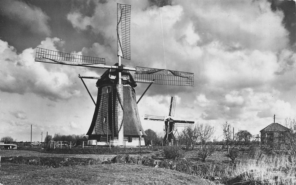 703-414-027 Bekante Bovenkruier en Watermolen Westbroek, Verzamelen, Verzenden, Voor 1920, Utrecht
