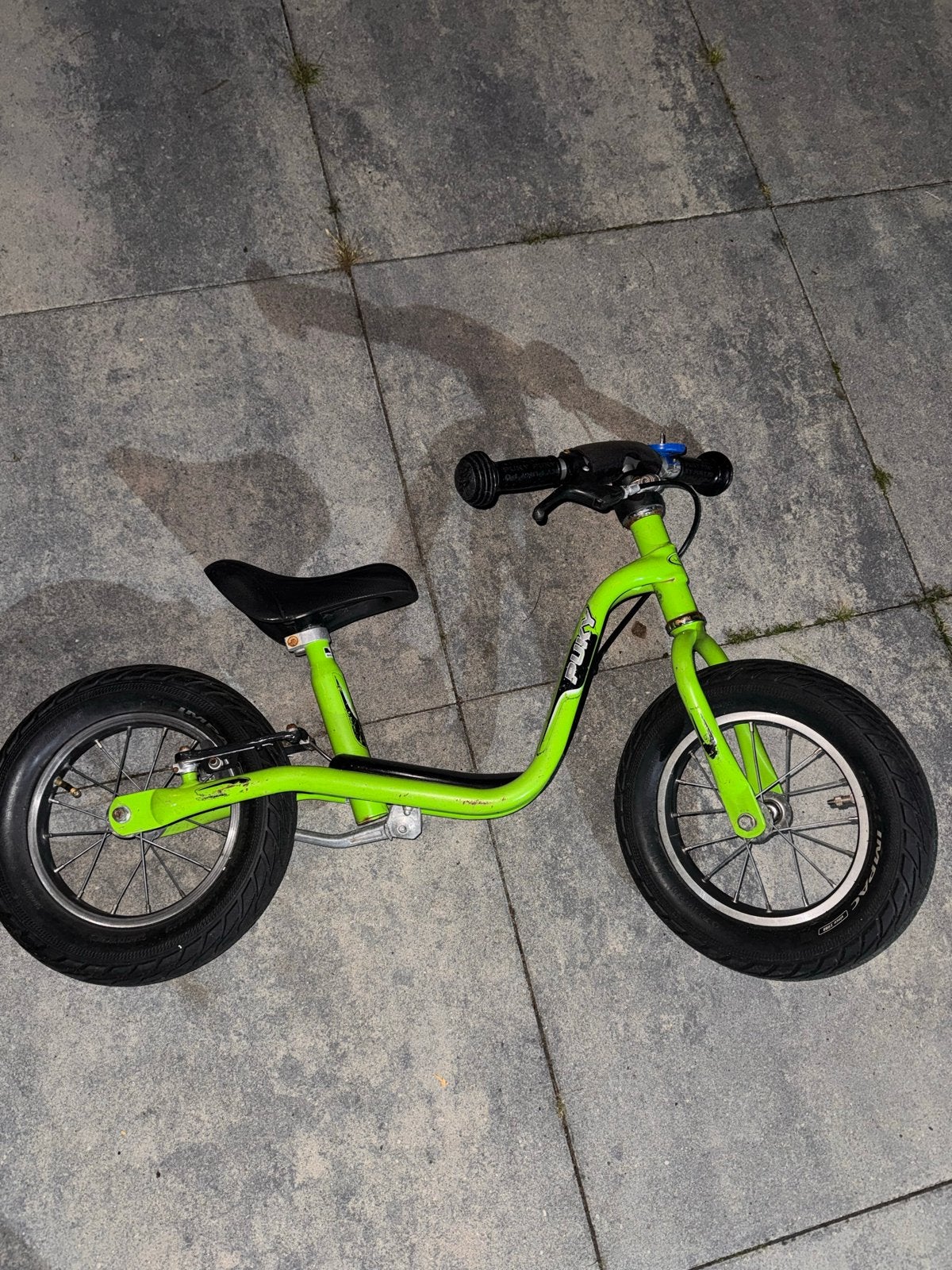 Puky loopfiets groen, Fietsen en Brommers, Fietsen | Kinderfietsjes, Ophalen, Zo goed als nieuw, Velgrem, 16 tot 20 inch