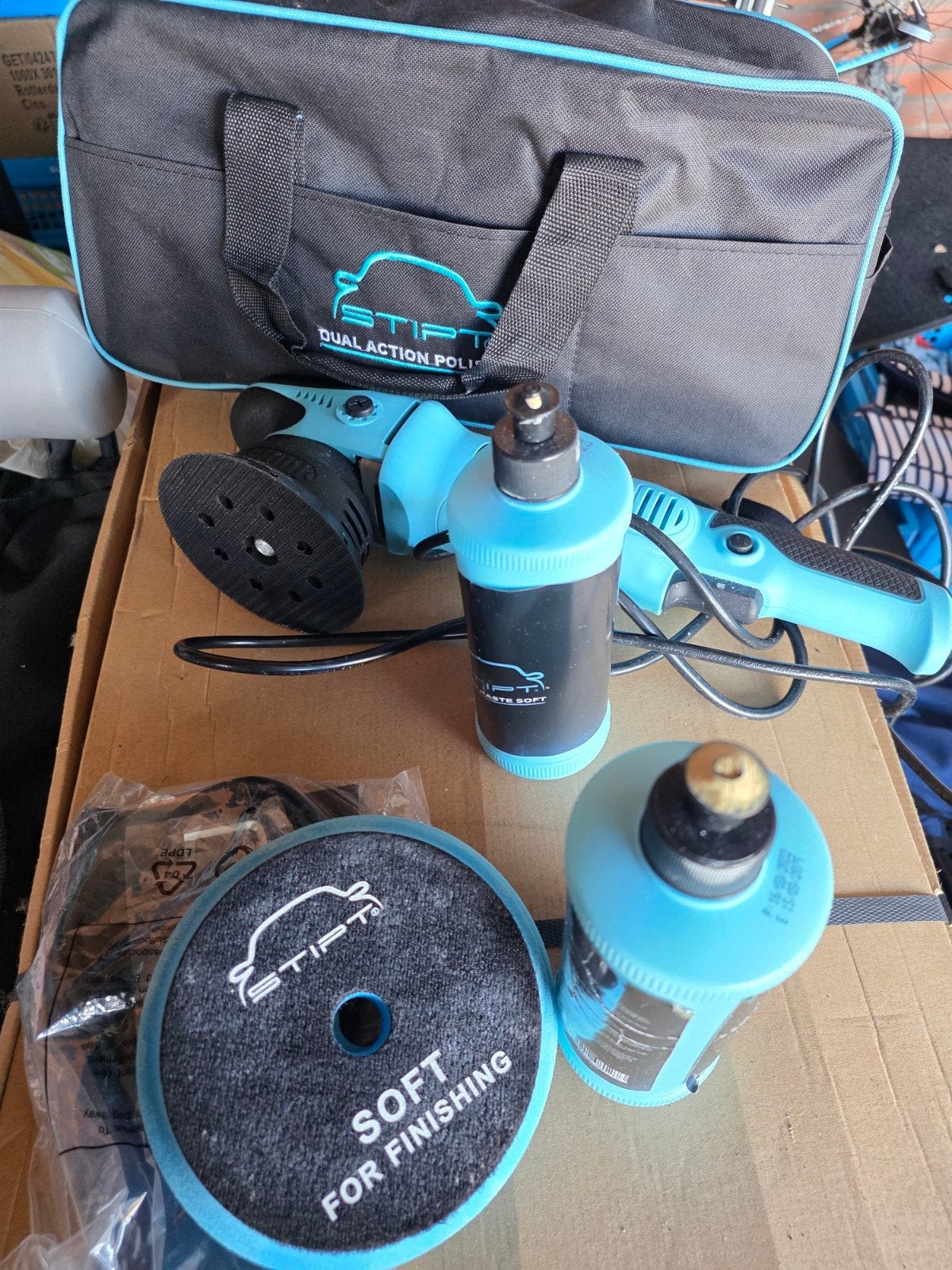 Stipt Dual Action Polisher Set - Nieuwstaat, Ophalen of Verzenden