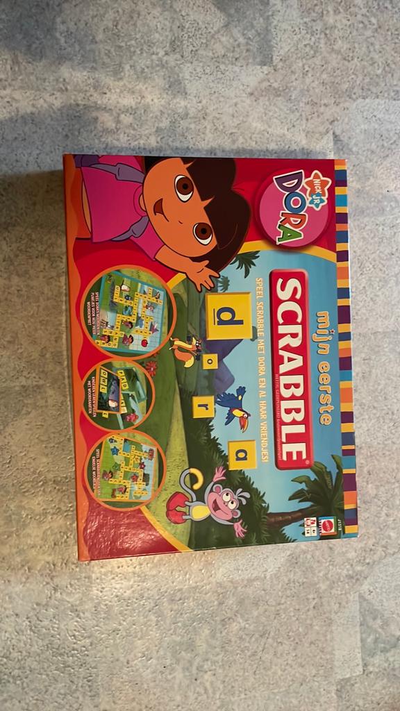 Dora scrabble, Ophalen of Verzenden, Zo goed als nieuw