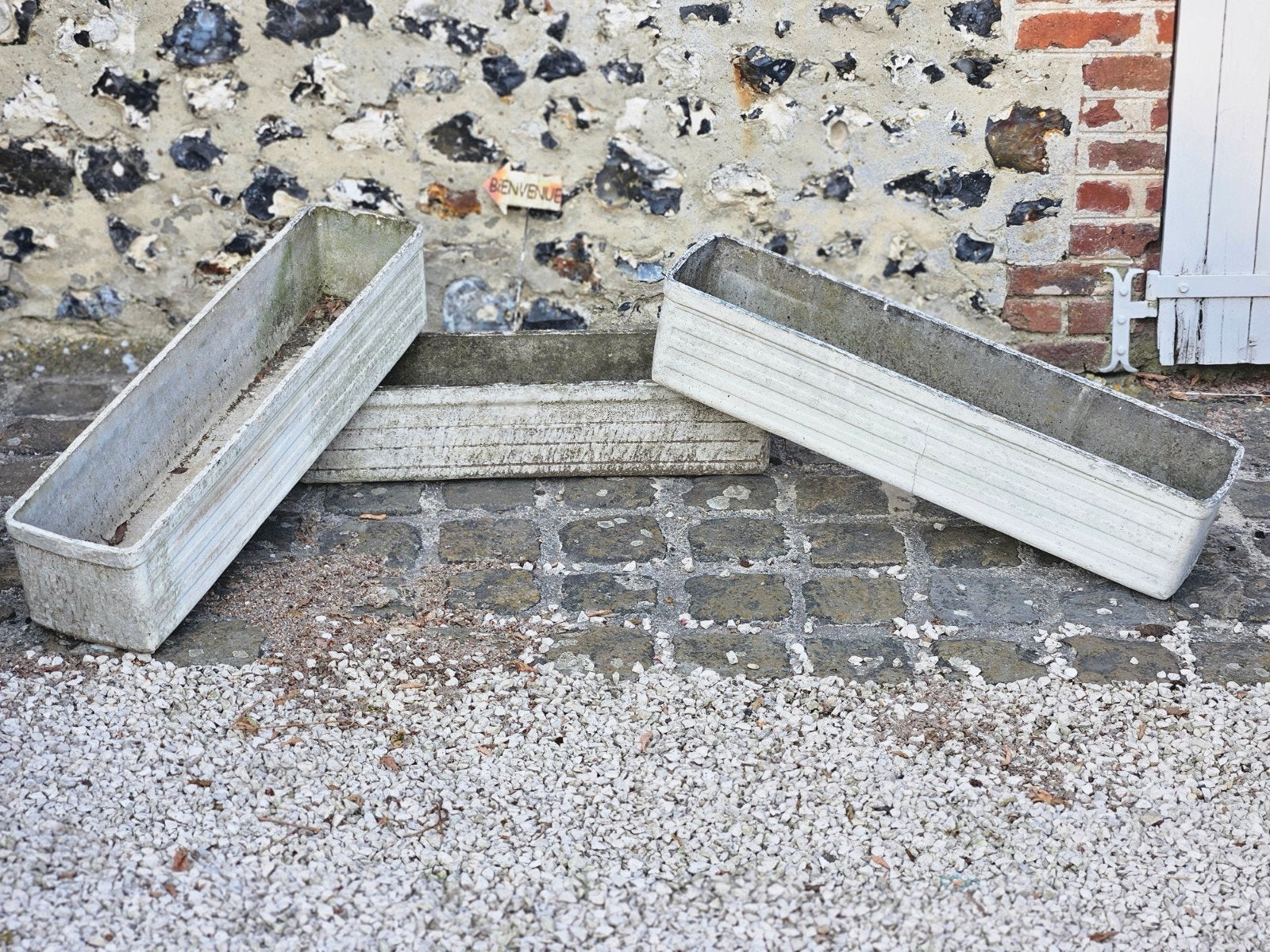 Set van 3 'willy guhl ' plantenbakken, Ophalen
