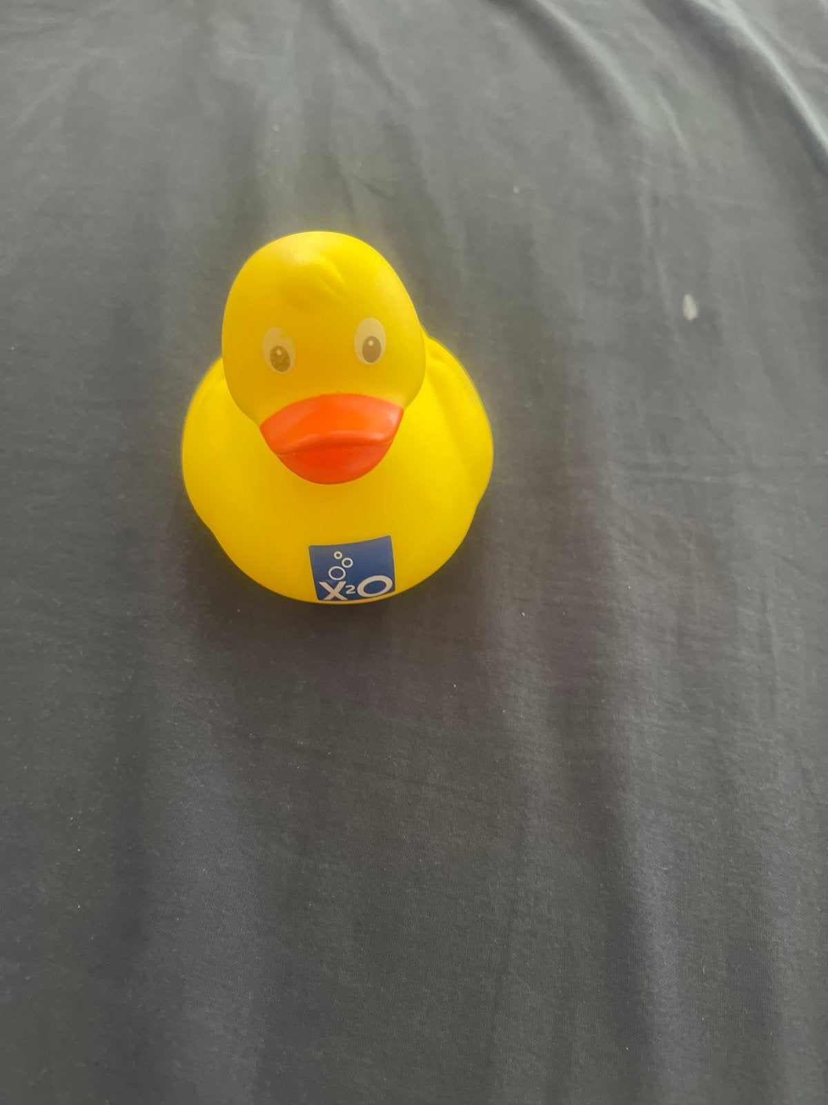 Gele badeend met logo, Ophalen, Zo goed als nieuw, Badeend, Overige merken