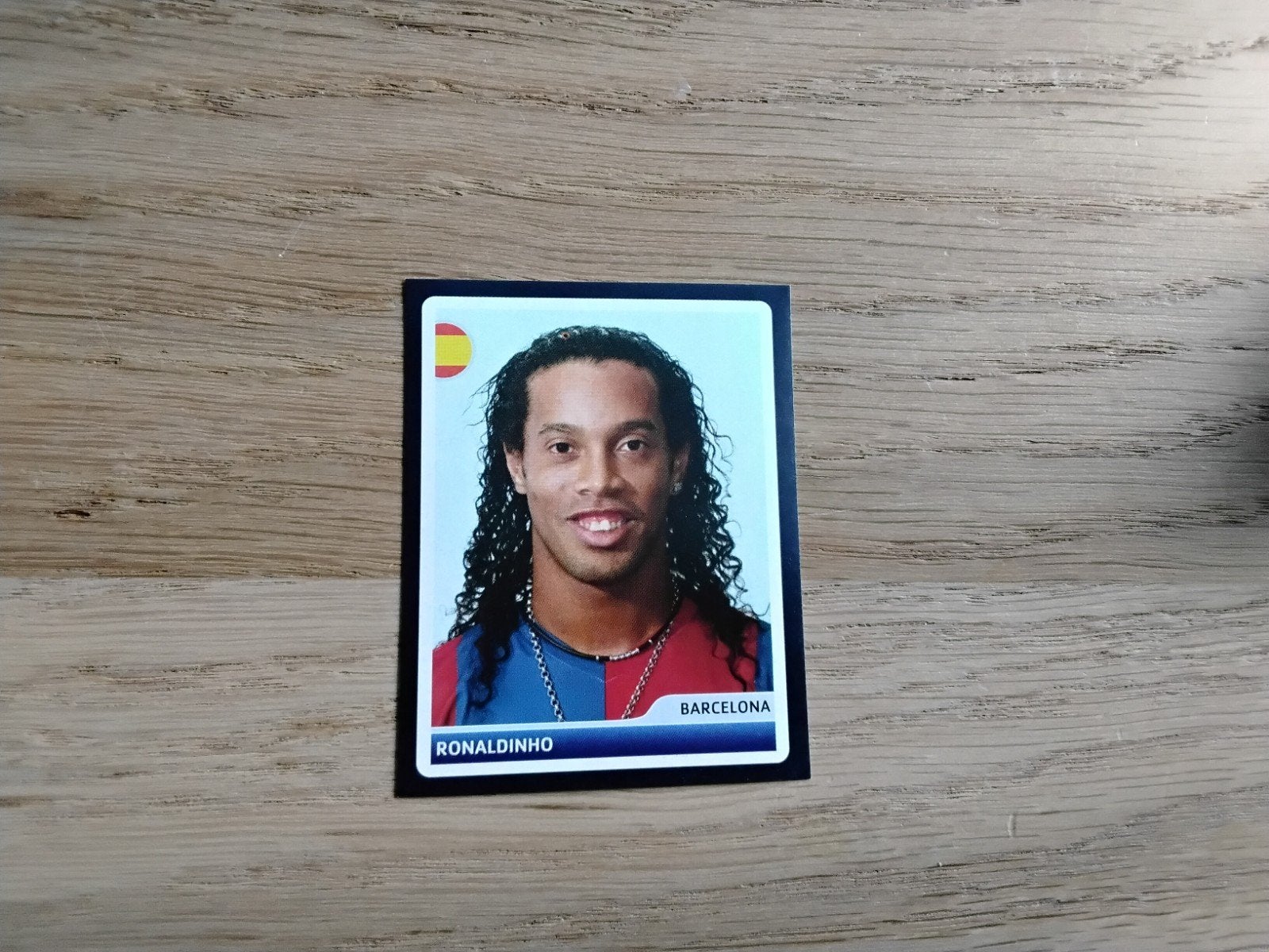 Panini UEFA Champions League 2006-2007 Ronaldinho sticker, Ophalen of Verzenden, Zo goed als nieuw, Buitenlandse clubs, Poster, Plaatje of Sticker
