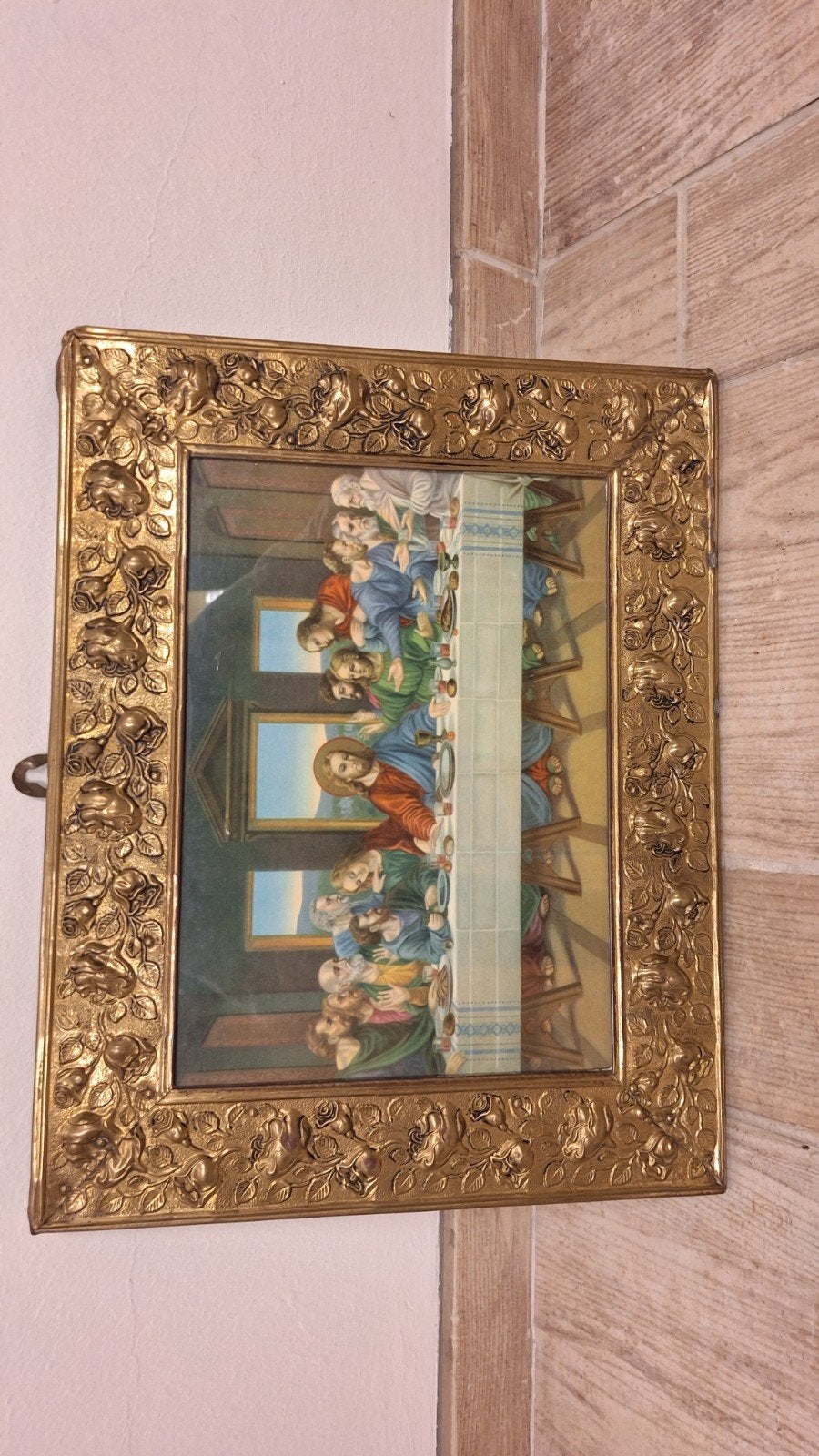 Het Laatste Avondmaal - Ingelijste reproductie, Ophalen of Verzenden