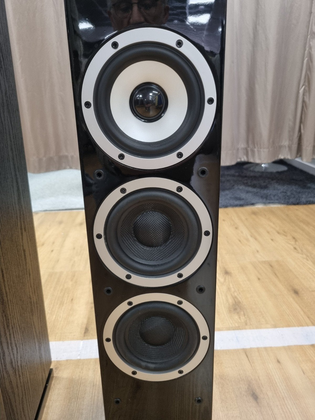 ✅Teufel T 400 F drie-weg luidsprekers - 180w, Overige merken, Gebruikt, ///, Ophalen of Verzenden