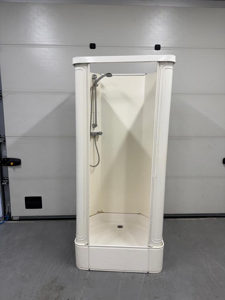Douchecabine met deur 80x90x210 - Demontabel nooddouche, Ophalen, Gebruikt, Douche