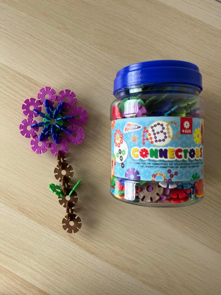 Grafix Connectors Bouwspeelgoed, Kinderen en Baby's, Speelgoed | Bouwstenen, Zo goed als nieuw, Overige merken, Ophalen