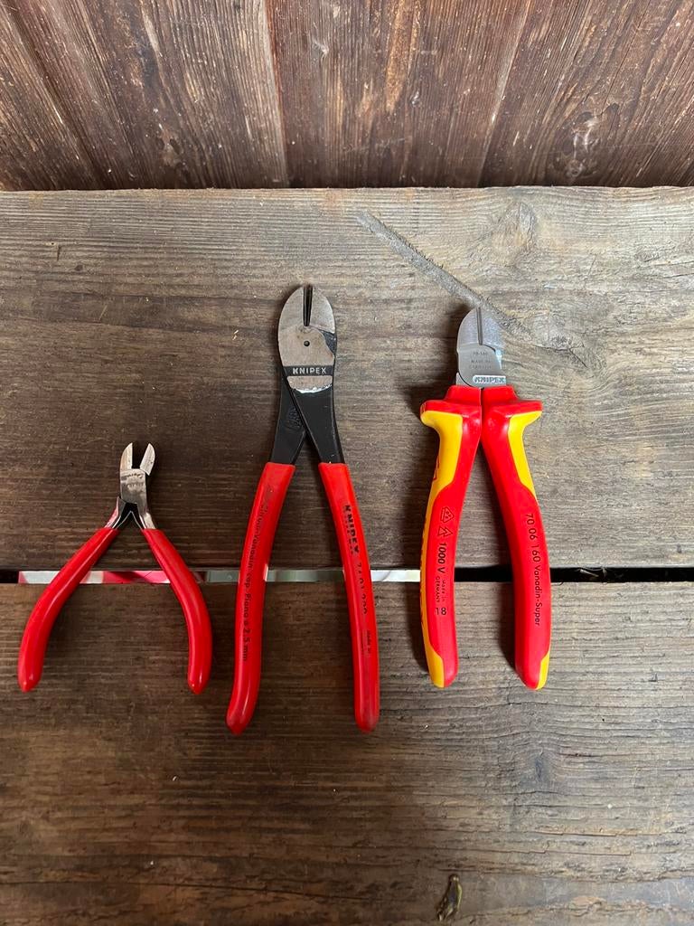Knipex kniptangen, Gebruikt, Onbekend, Ophalen of Verzenden, Onbekend