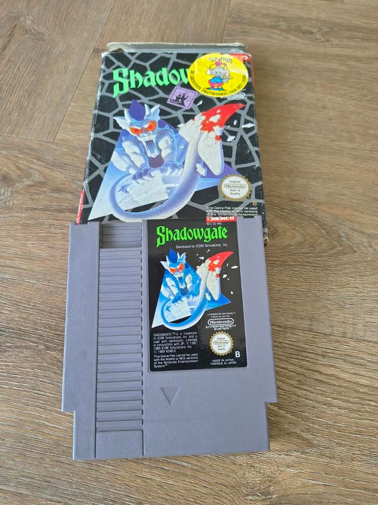 Shadowgate NES spel in goede staat, Ophalen of Verzenden