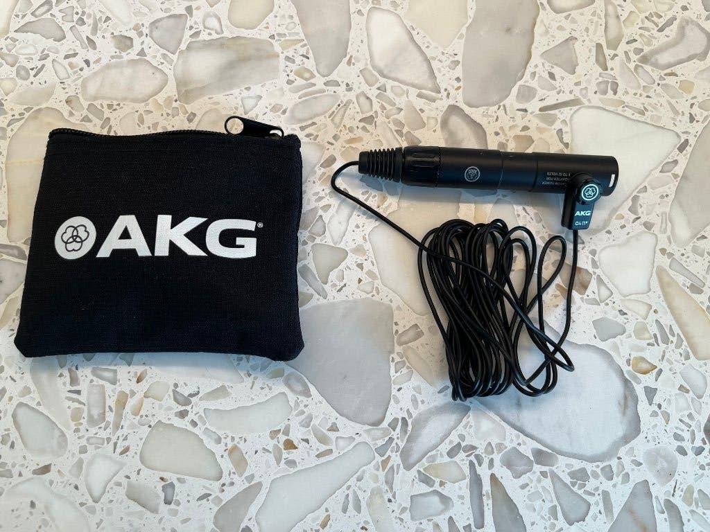AKG C411 Contactmicrofoon – Nieuw, Ophalen of Verzenden, Nieuw, Instrumentmicrofoon