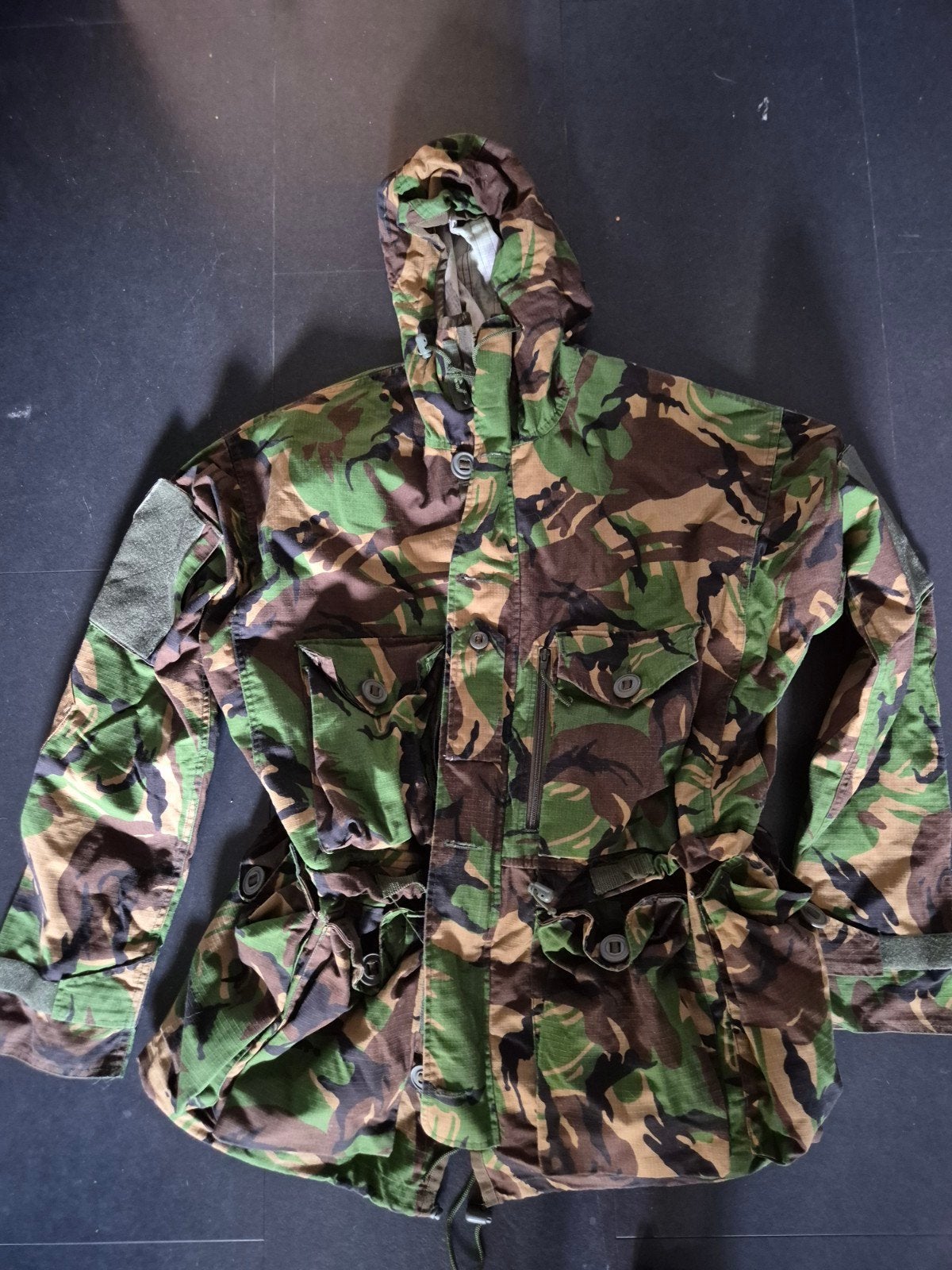 smockjas smock jas kamo camo camouflage airsoft paintbal, Verzamelen, Ophalen, Landmacht, Nederland, Kleding of Schoenen