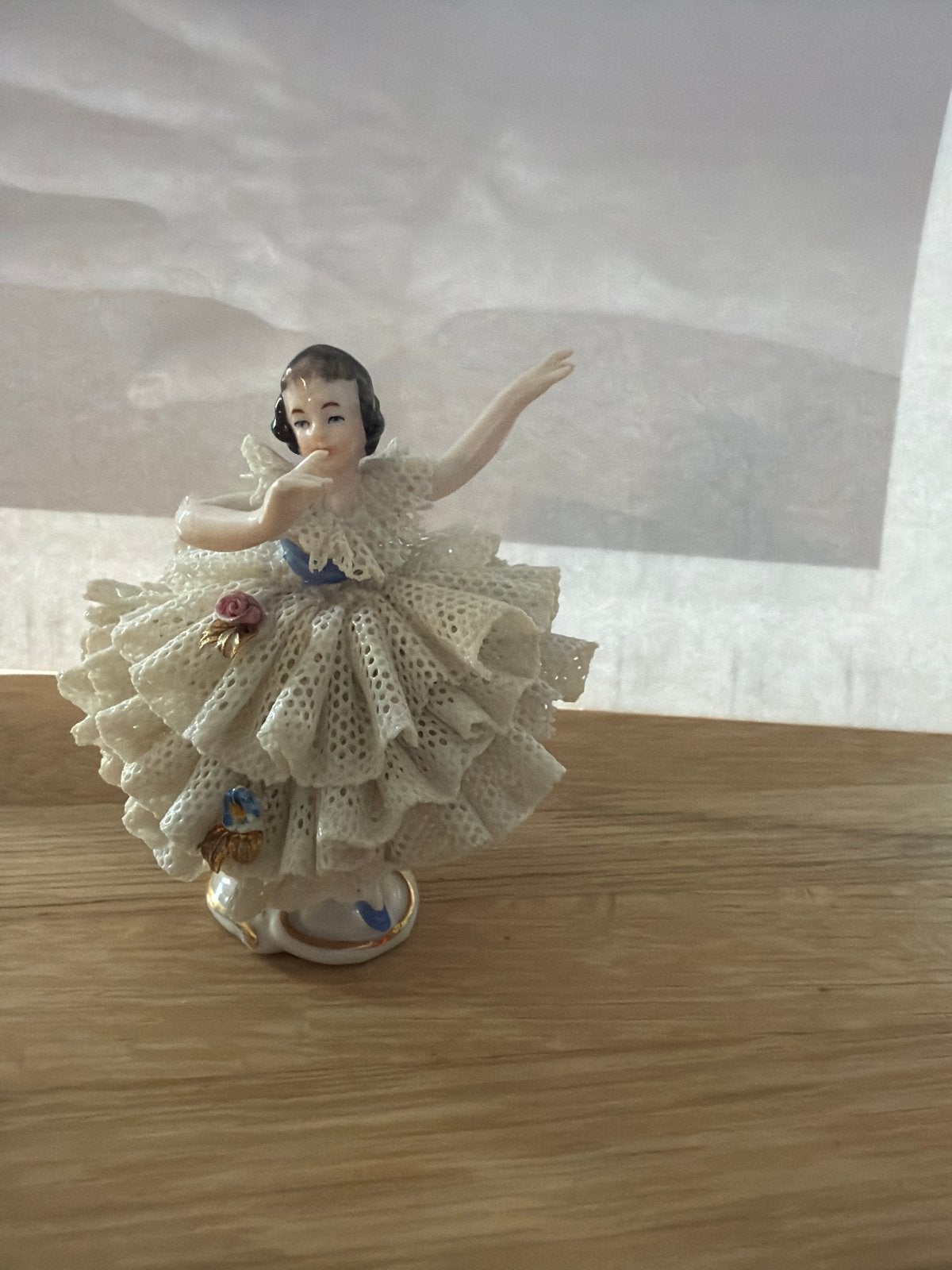 Vintage porseleinen ballerina beeldje - Ninon, Ophalen