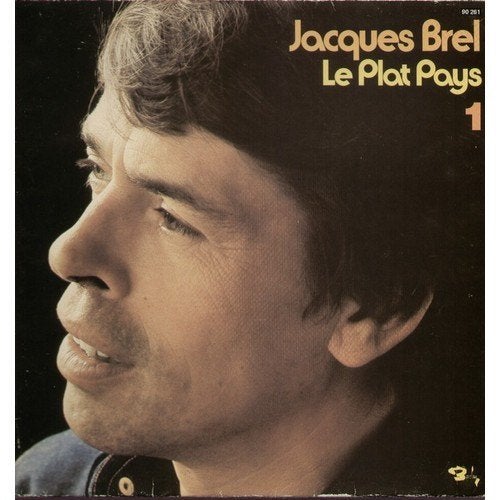 lp,Jacques Brel – Le Plat Pays 1, Cd's en Dvd's, Reissue, Ophalen of Verzenden, Pop, LP