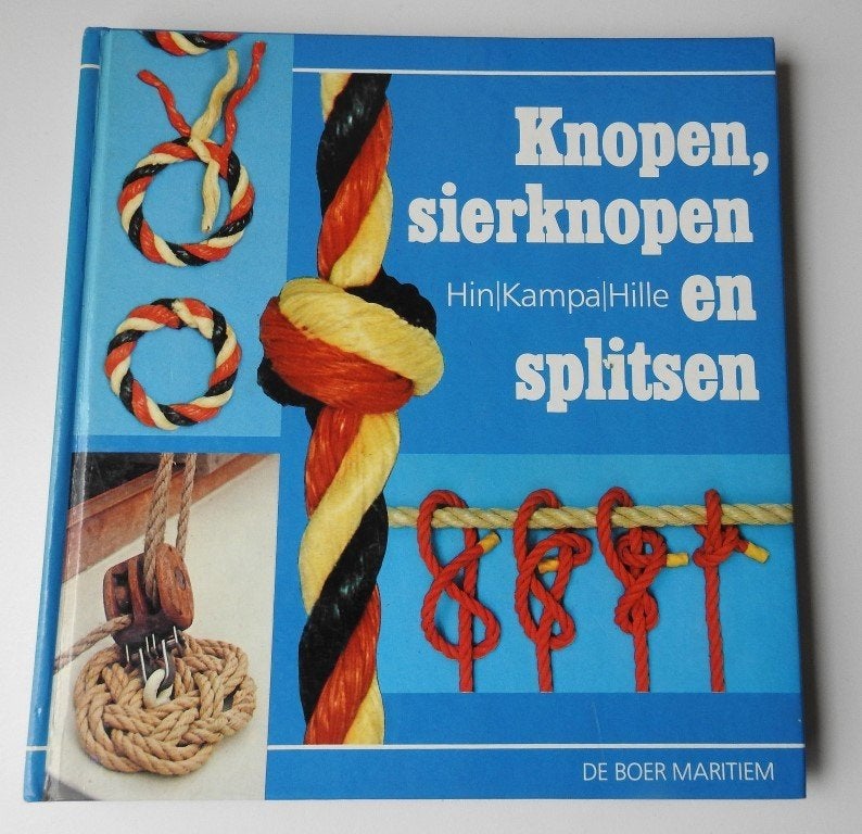Boek  Knopen, sierknopen en splitsen, Verzenden, Gelezen, Overige onderwerpen, Hin / Kampa / Hille