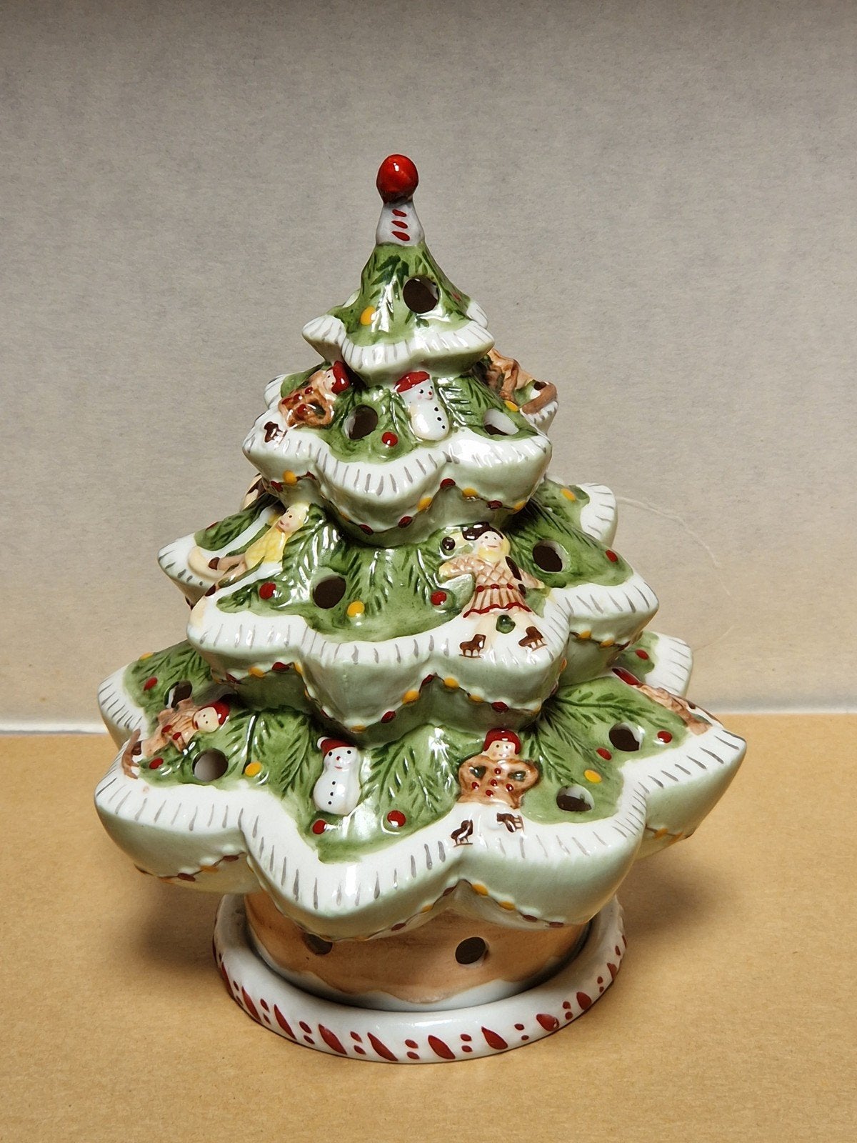 Villeroy &Boch Kerstboom waxinelichtjes houder, Ophalen of Verzenden