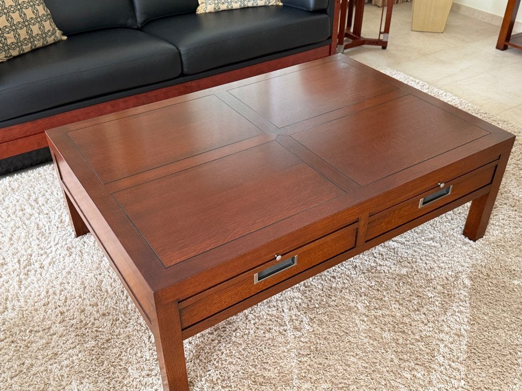 Salontafel, Ophalen, 100 tot 150 cm, Strak klassiek, Eikenhout