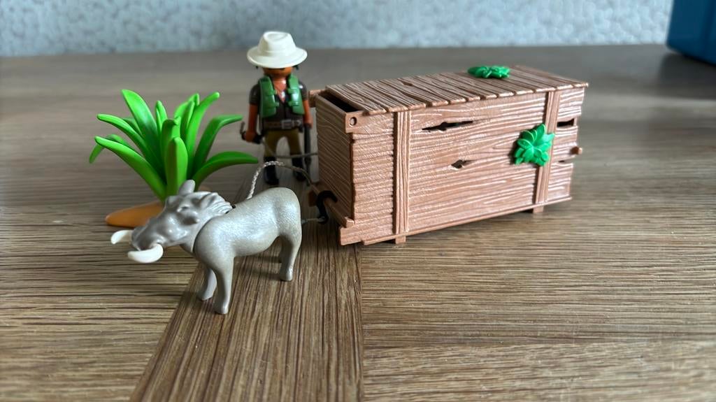 Playmobil - stroper met val (4833), Ophalen of Verzenden, Gebruikt