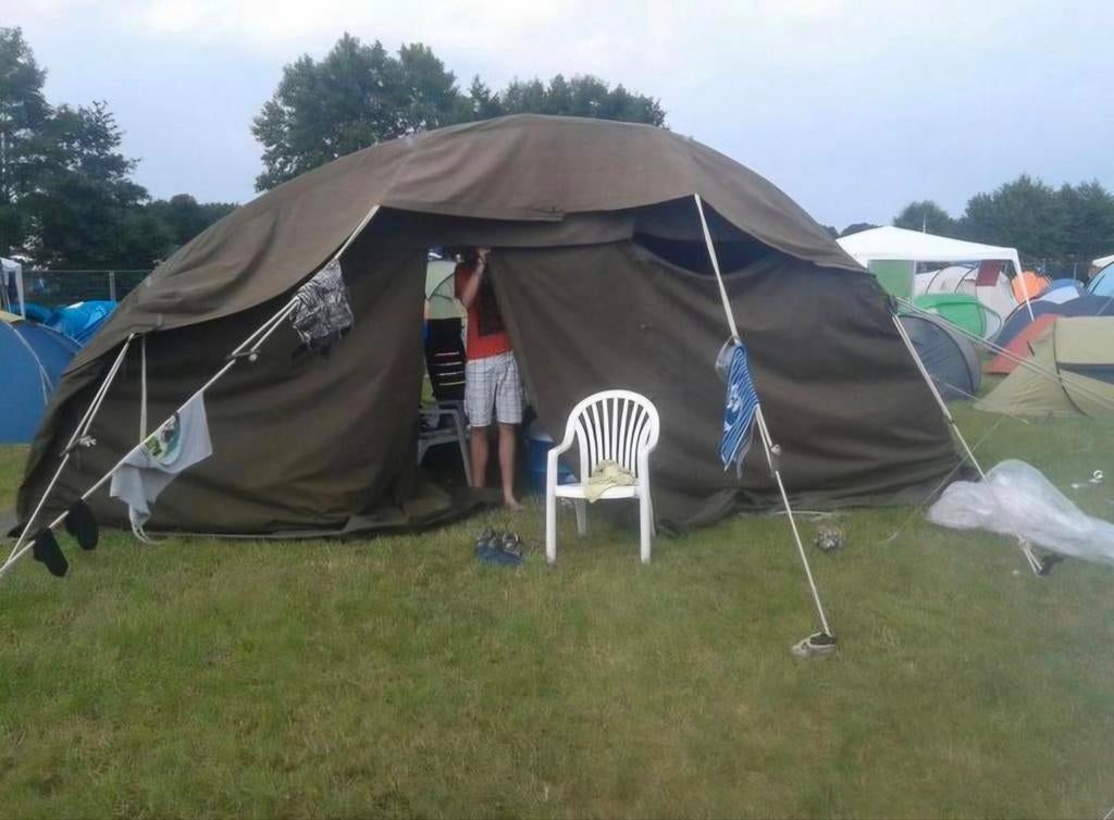 Legertent te koop - Ruime en stevige tent! Met kar, Ophalen