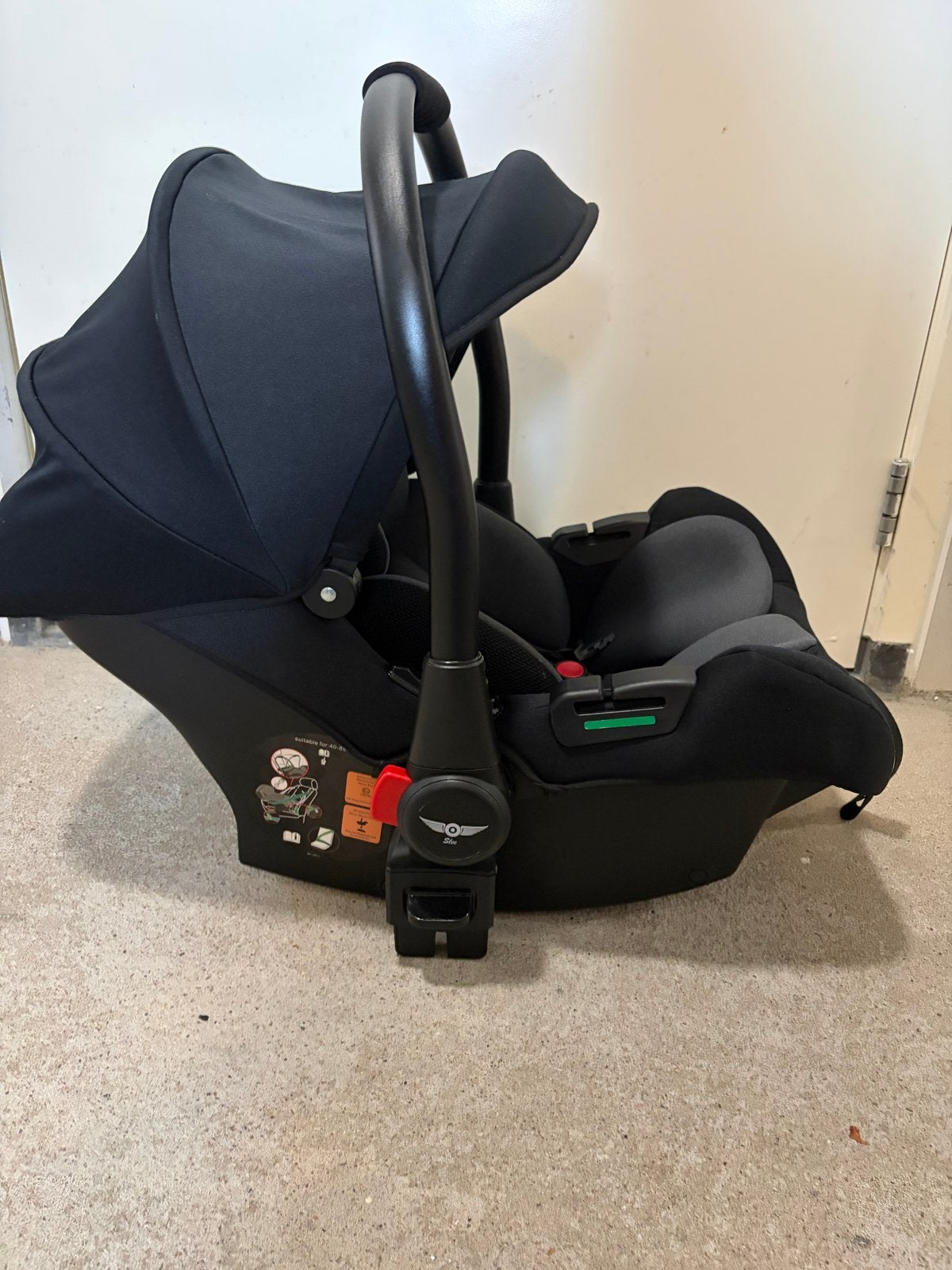 Maxi-Cosi Sleeworld autostoel - Comfortabel en veilig, Ophalen, Slaapstand, 0 t/m 13 kg, Maxi-Cosi