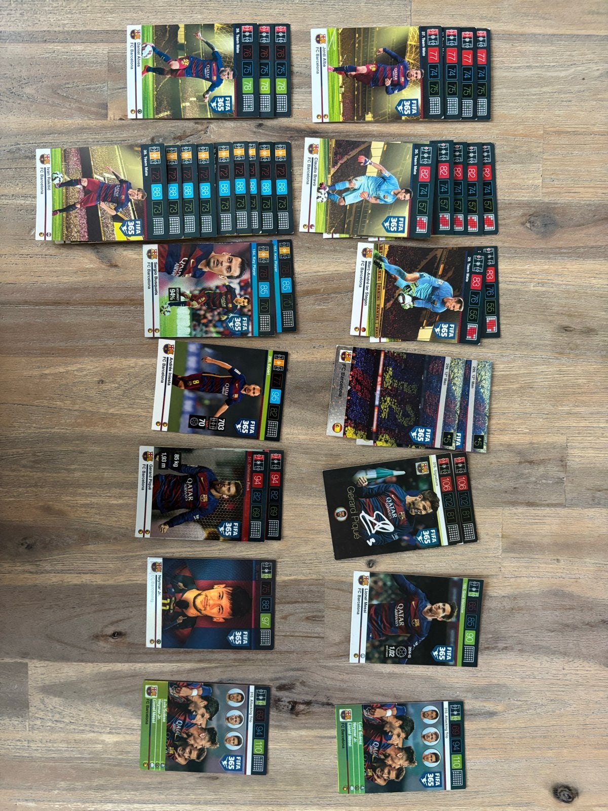 Panini Adrenalyn XL FIFA 365 2016 Voetbal Kaarten, Ophalen of Verzenden, Gebruikt, Buitenlandse clubs, Spelerskaart