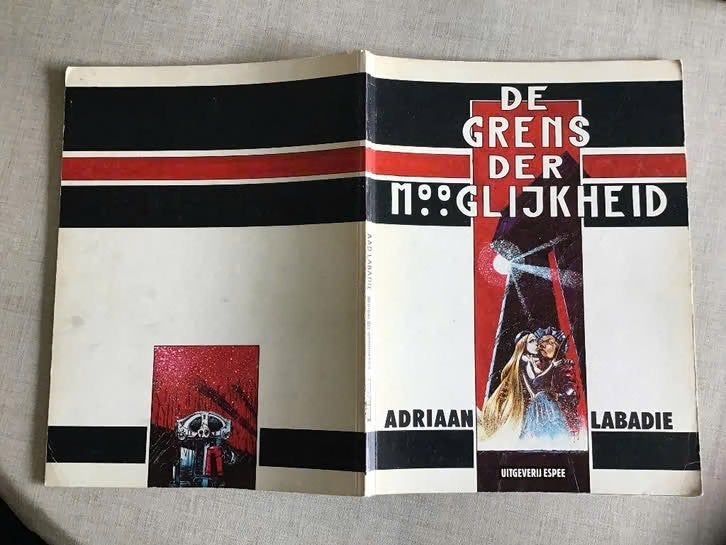 De grens der mooglijkheid door Adriaan Labadie., Eén stripboek, Ophalen of Verzenden, Gelezen