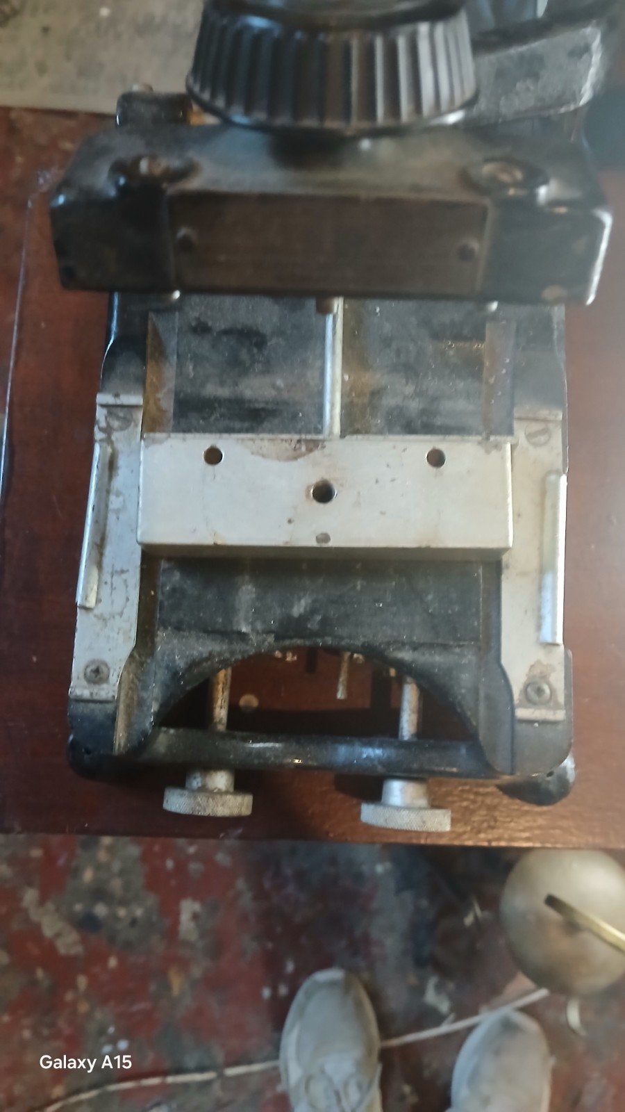 Antieke AM naaimachine, decoratief of voor onderdelen, Ophalen, Gebruikt, Naaimachine, Overige merken
