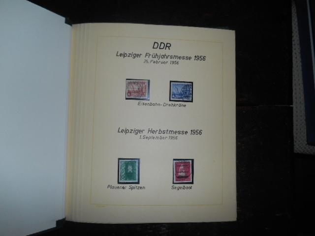Speciaal album DDR vanaf 1956 tot 1961, Postzegels en Munten, Postzegels | Volle albums en Verzamelingen, Ophalen of Verzenden