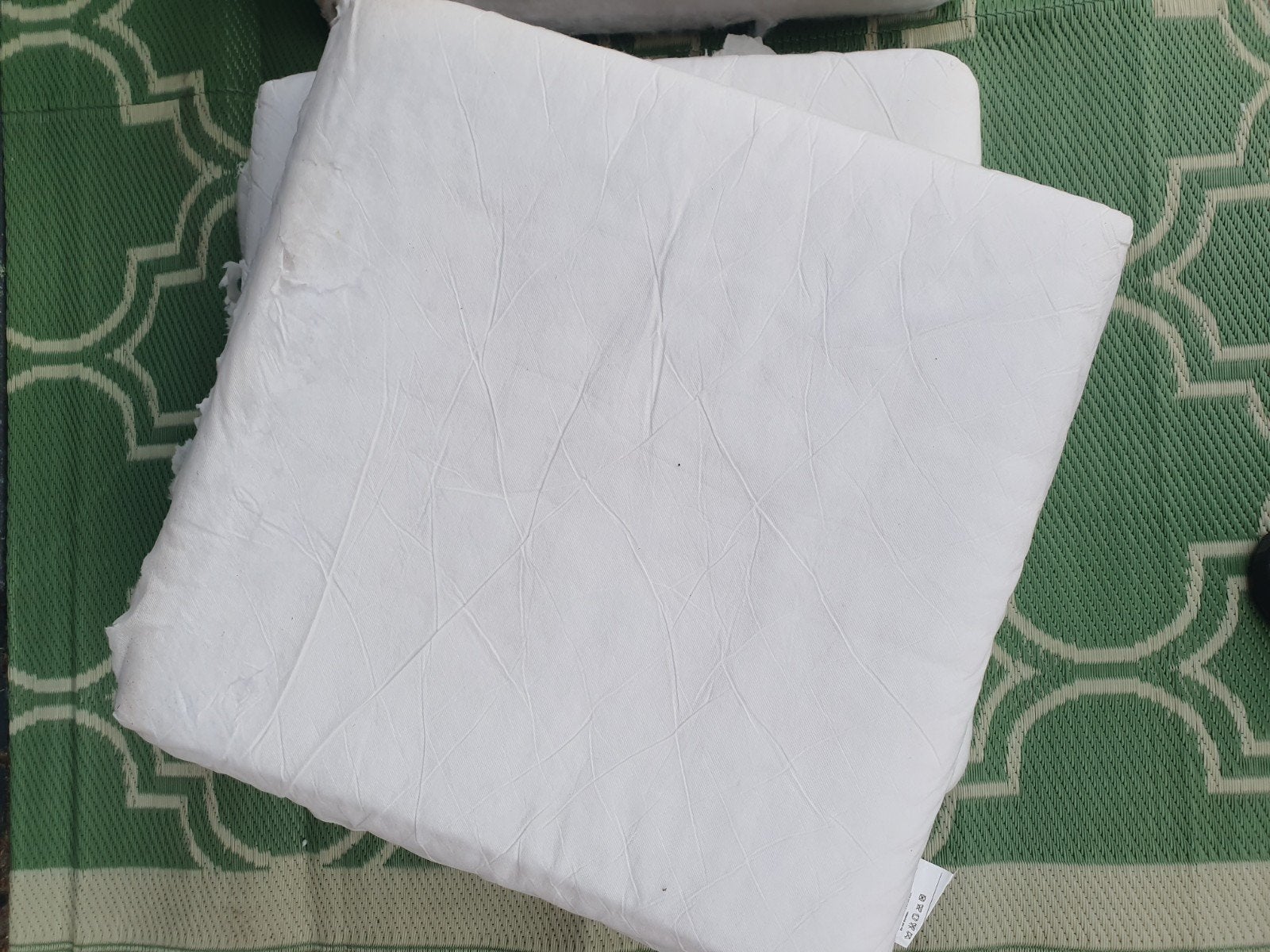 6 IKEA Binnenkussens - Wit, Vierkant, Huis en Inrichting, Woonaccessoires | Kussens, Ophalen of Verzenden, Gebruikt, Wit, Vierkant