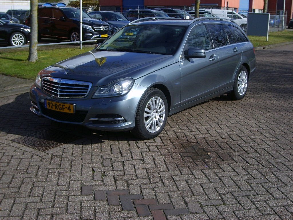 Mercedes-Benz C-Klasse Estate 180 Exclusive Elegance, Automaat, Euro 5, Beige, Blauw