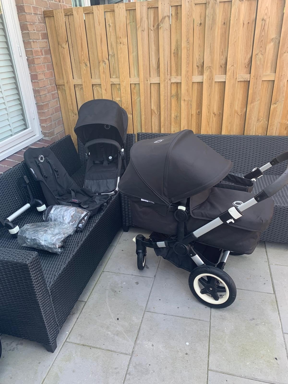 Bugaboo Donkey Duo kinderwagen, Ophalen of Verzenden, Gebruikt, Kinderwagen of Buggy
