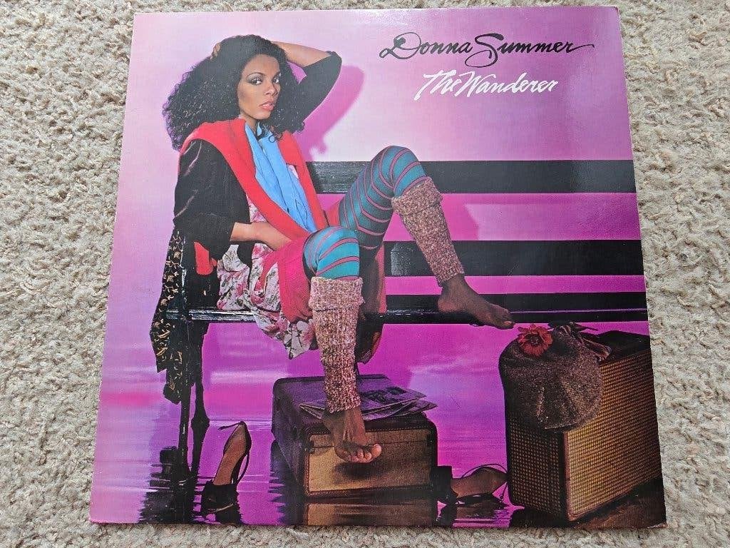 Donna Summer  the wanderer., Inclusief binnenhoes, Ophalen of Verzenden, Gebruikt, 12 inch