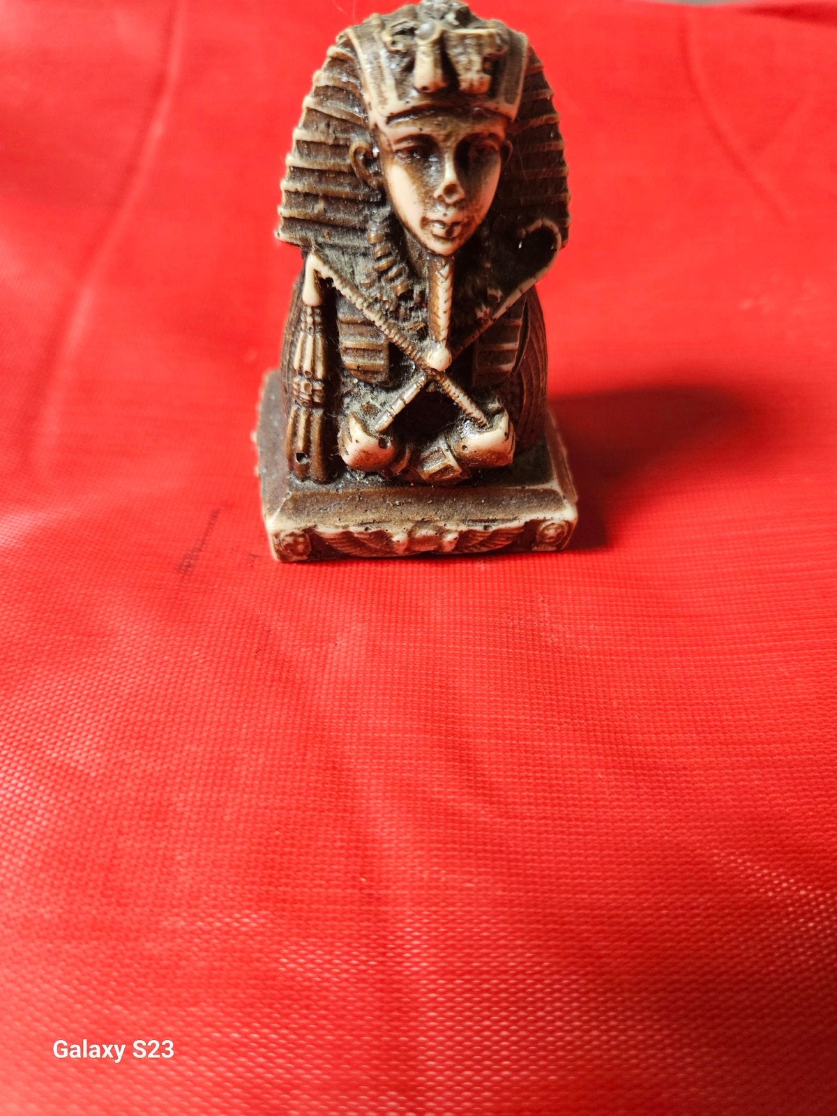 Egyptische Farao beeldje - Decoratie, Verzamelen, Ophalen of Verzenden, Gebruikt, Overige typen