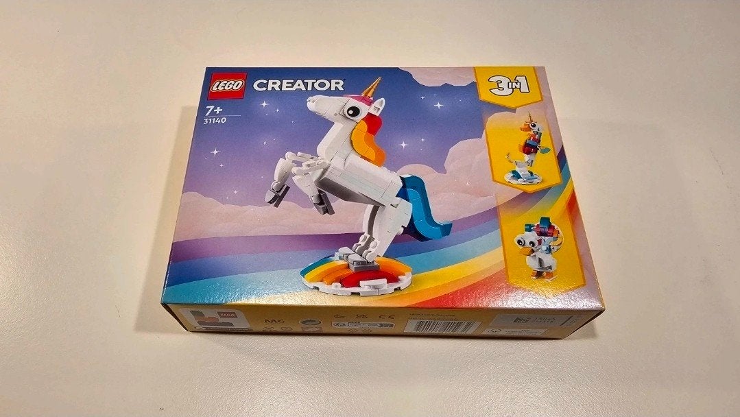 LEGO Creator 31140 Magische Eenhoorn 3-in-1, Ophalen of Verzenden, Nieuw, Overige merken