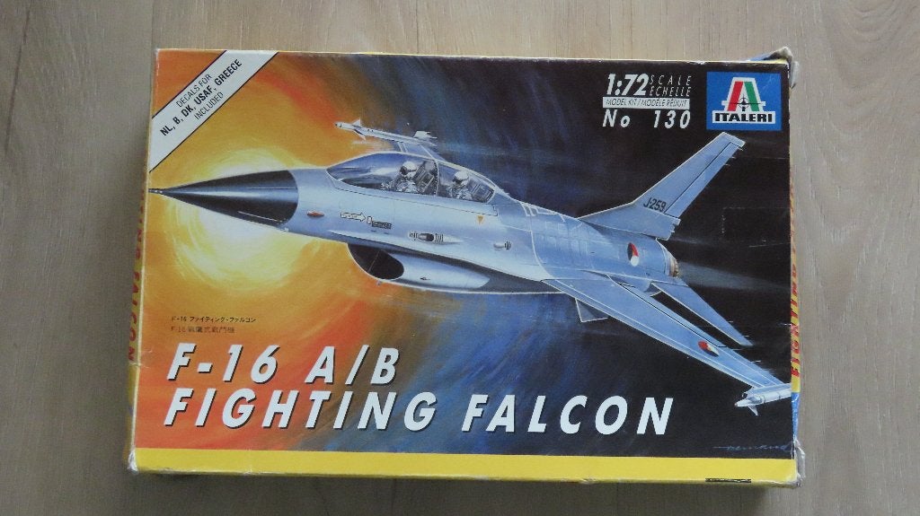 F-16 A/B Fighting Falcon NL decals Italeri 1/72, 1:72 tot 1:144, Italeri, Ophalen of Verzenden, Zo goed als nieuw