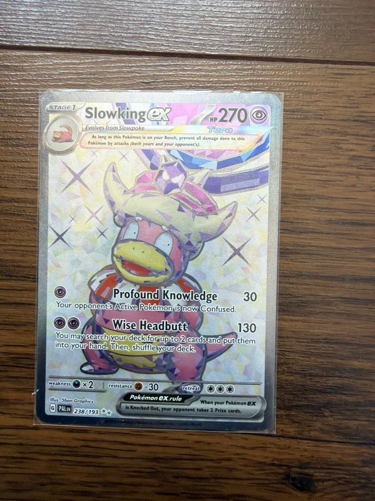 Slowking ex (PAL 238), Ophalen, Zo goed als nieuw