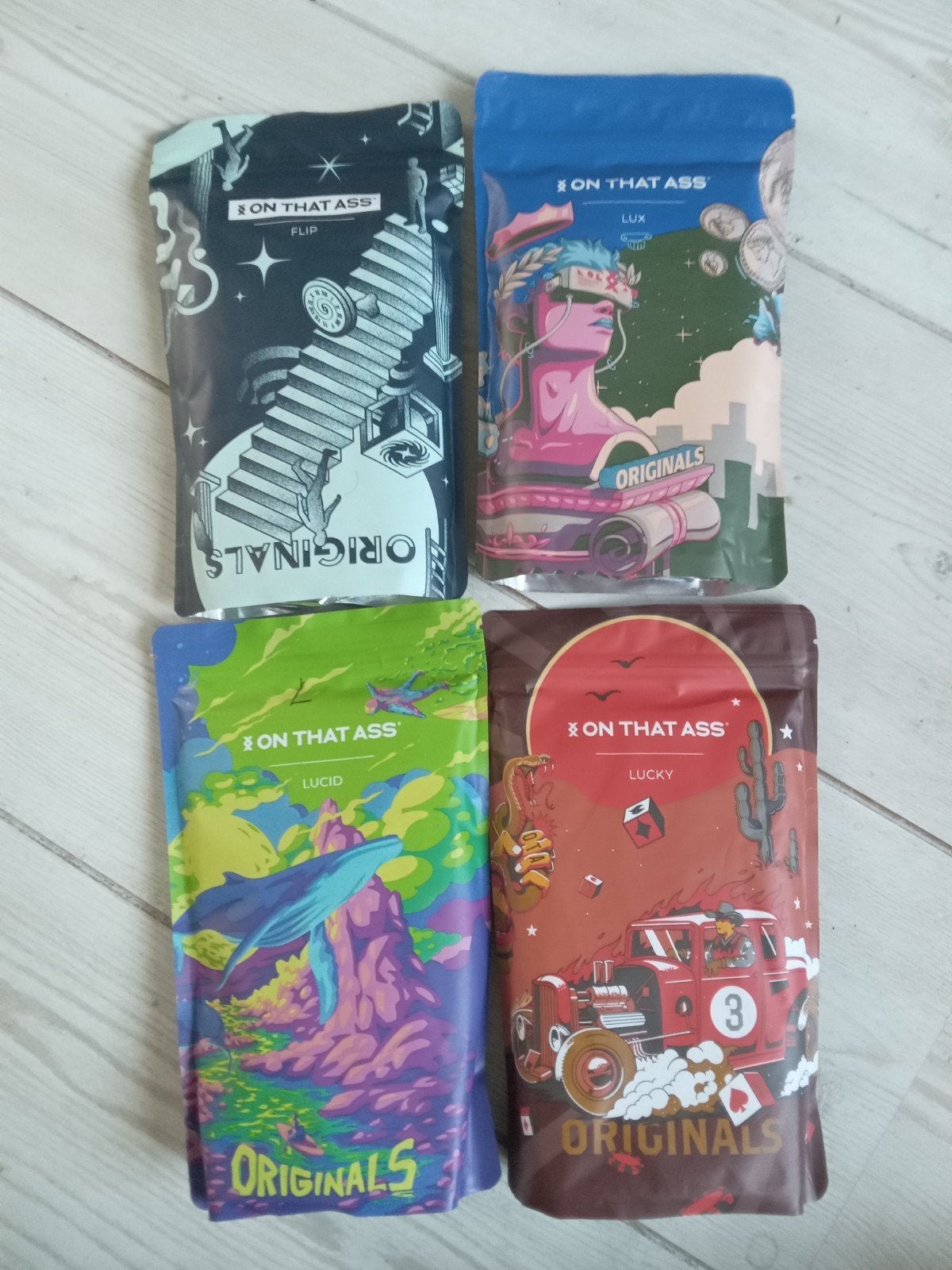 On That Ass Boxers - Diverse Designs maat L, Kleding | Heren, Ophalen of Verzenden, Meerkleurig, On That Ass, Boxer
