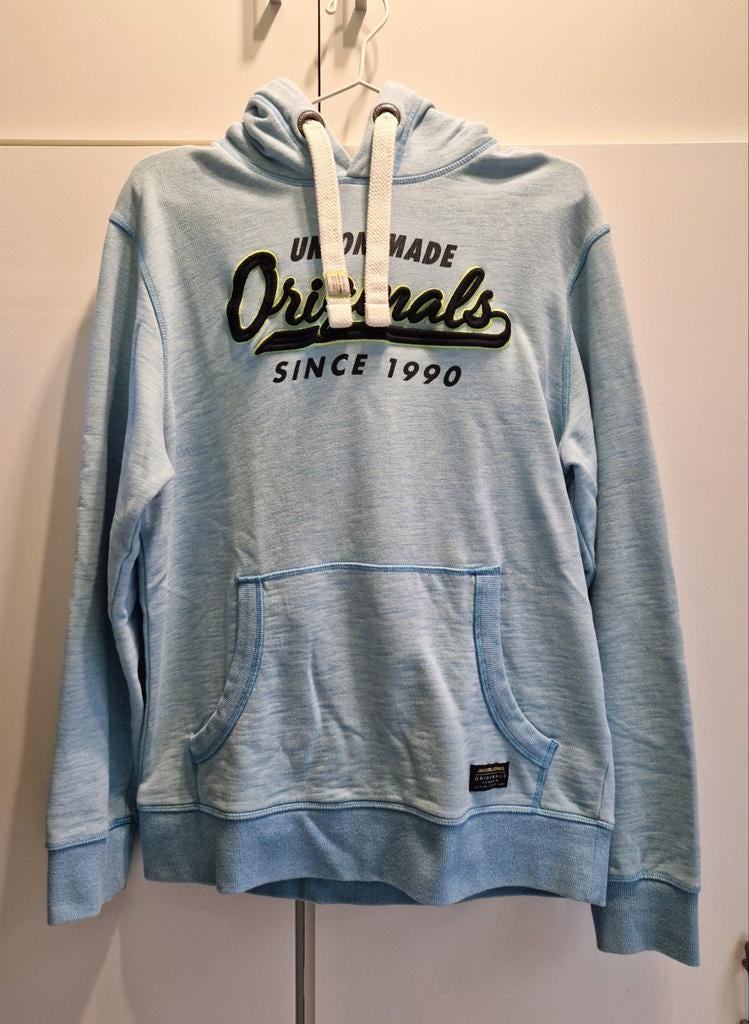 Jack & Jones lichtblauwe hoodie, Ophalen, Zo goed als nieuw, Blauw, Jack & Jones