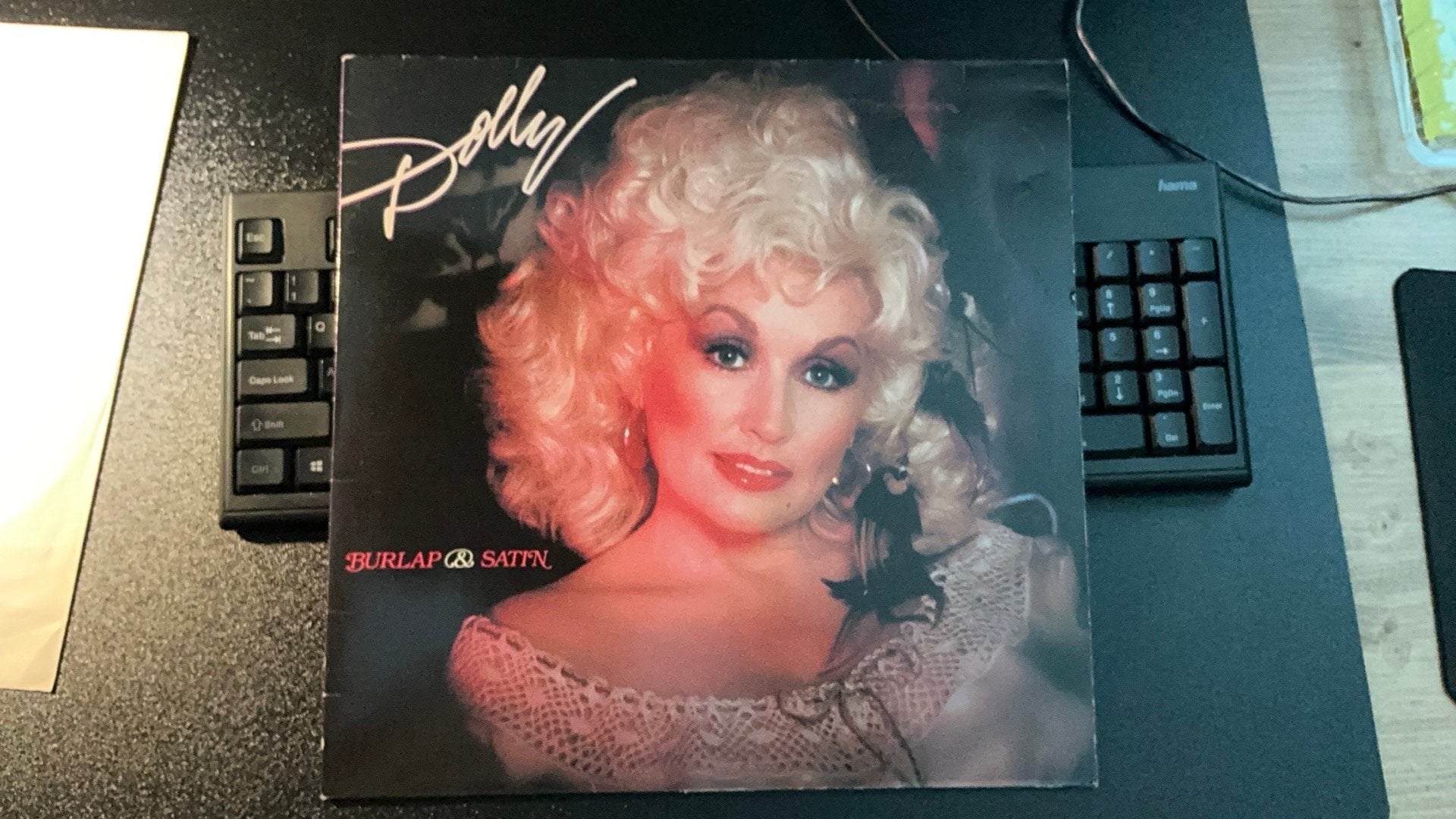 Dolly Parton, Burlap & Satin, lp, vinyl, Ophalen of Verzenden, Gebruikt, 12 inch