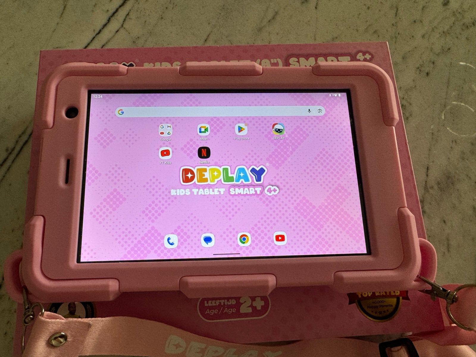 Deplay Kids Tablet Smart 4+ Roze, Computers en Software, Android Tablets, Smart 4+, 8 inch, Ophalen of Verzenden, Zo goed als nieuw