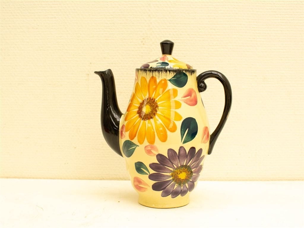 Boch porseleinen theepot 32364, Ophalen of Verzenden, Gebruikt, Aardewerk, Bord(en)