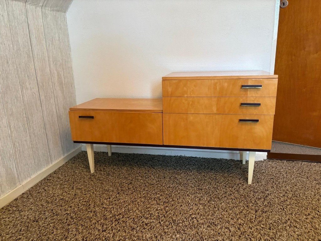 Vintage commode, Huis en Inrichting, Ophalen, Gebruikt, 55 tot 70 cm, 65 cm of meer