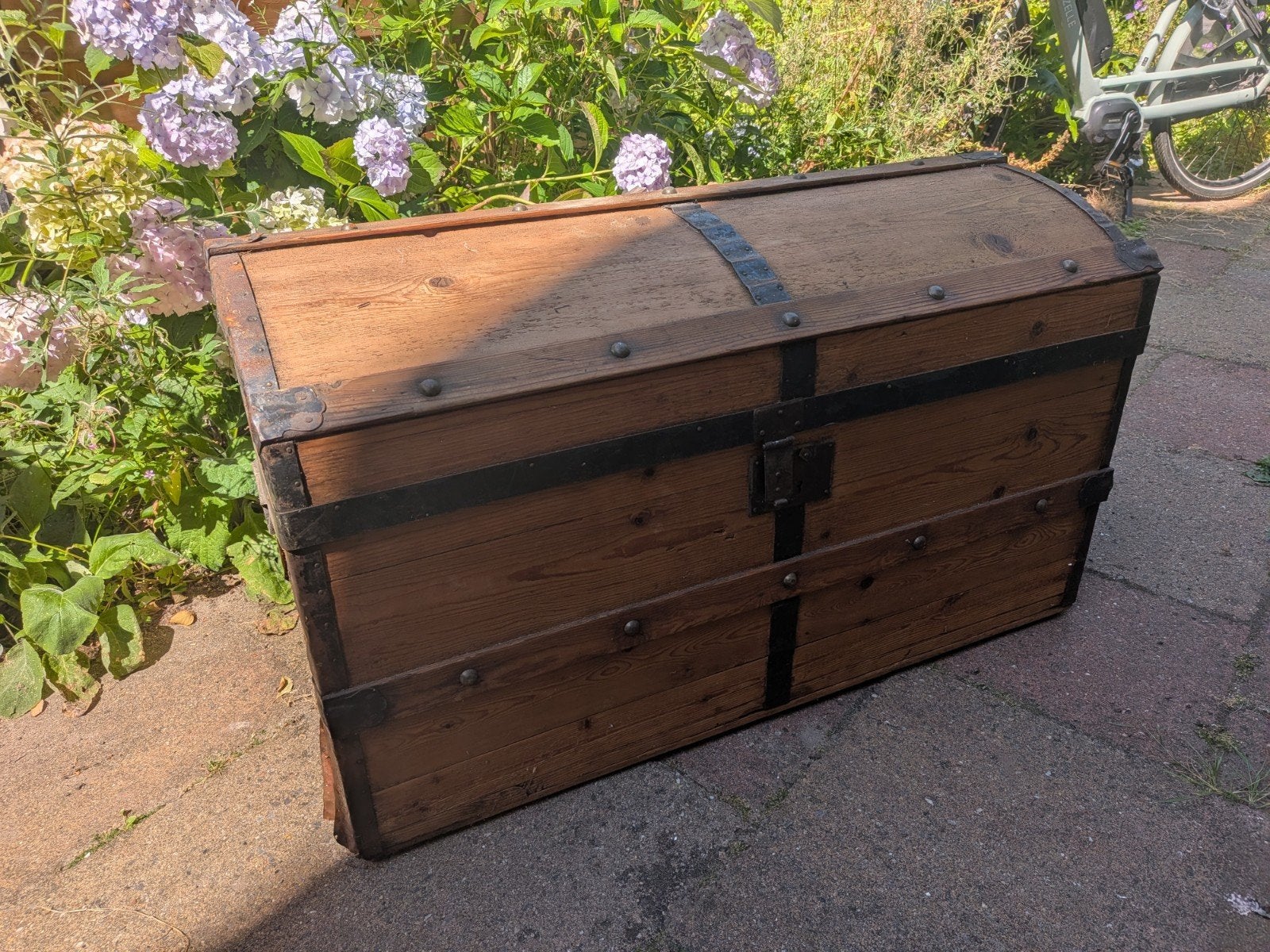 Grote oude kist - Opknapper, Ophalen
