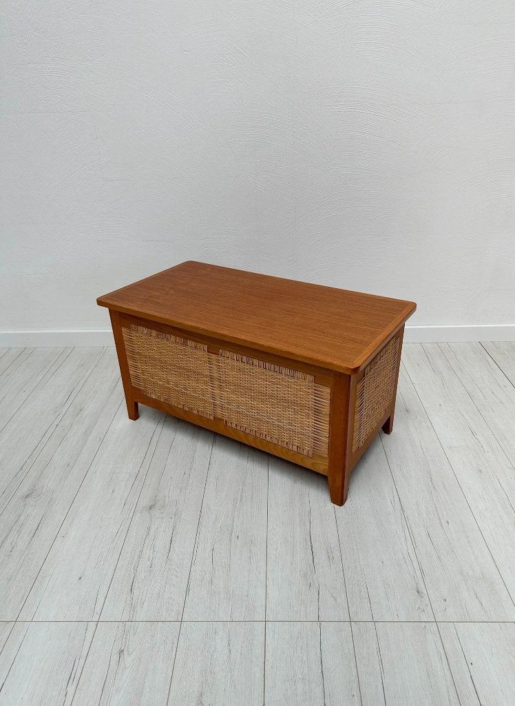 Kai Winding teak dekenkist opbergbank Poul Hundevad jaren 60, Ophalen of Verzenden, Zo goed als nieuw