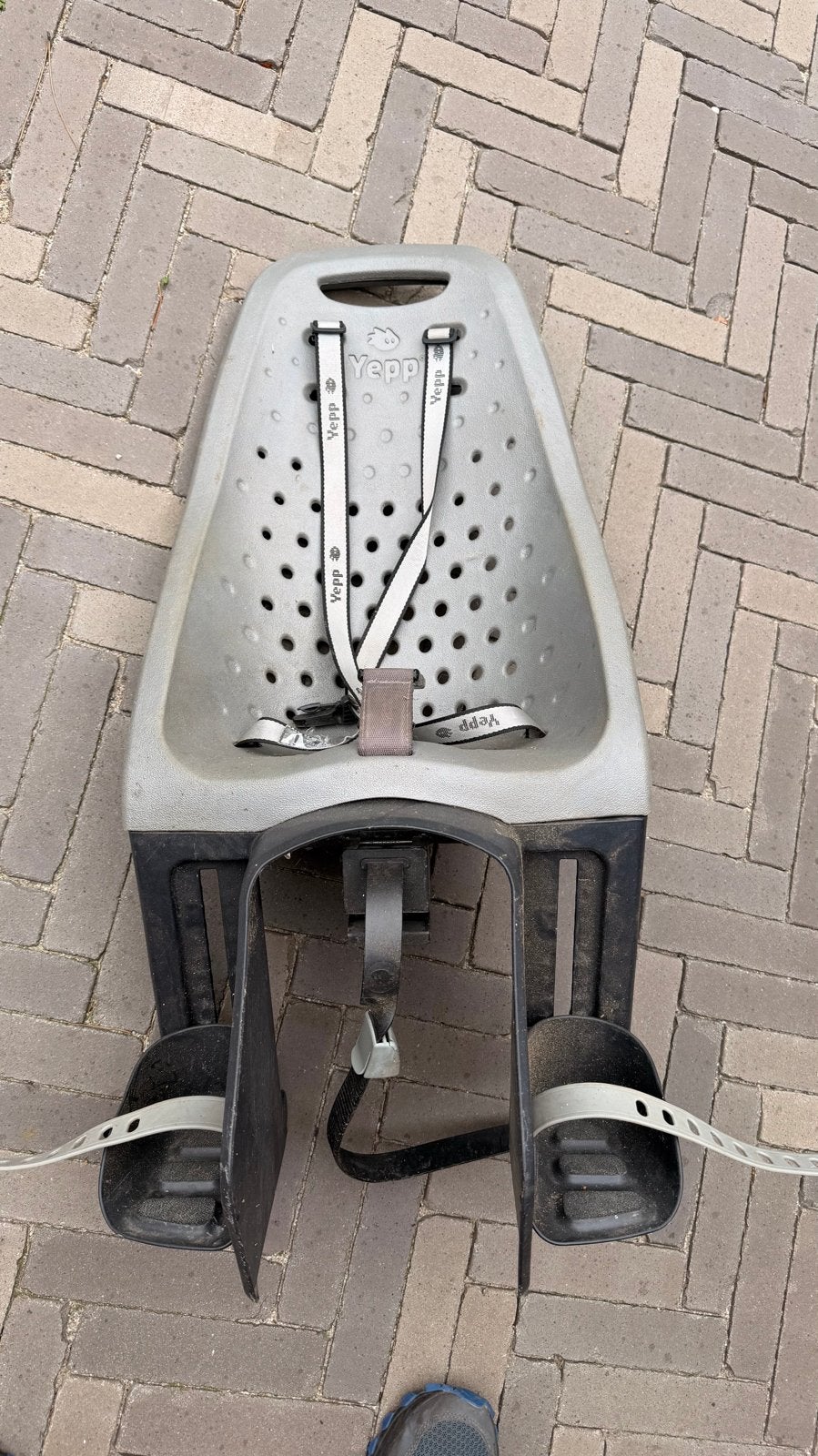 Yepp Fietsstoeltje Achter - Sleutel niet beschikbaar, Ophalen, Achterzitje, 9 t/m 18 kg, Gebruikt