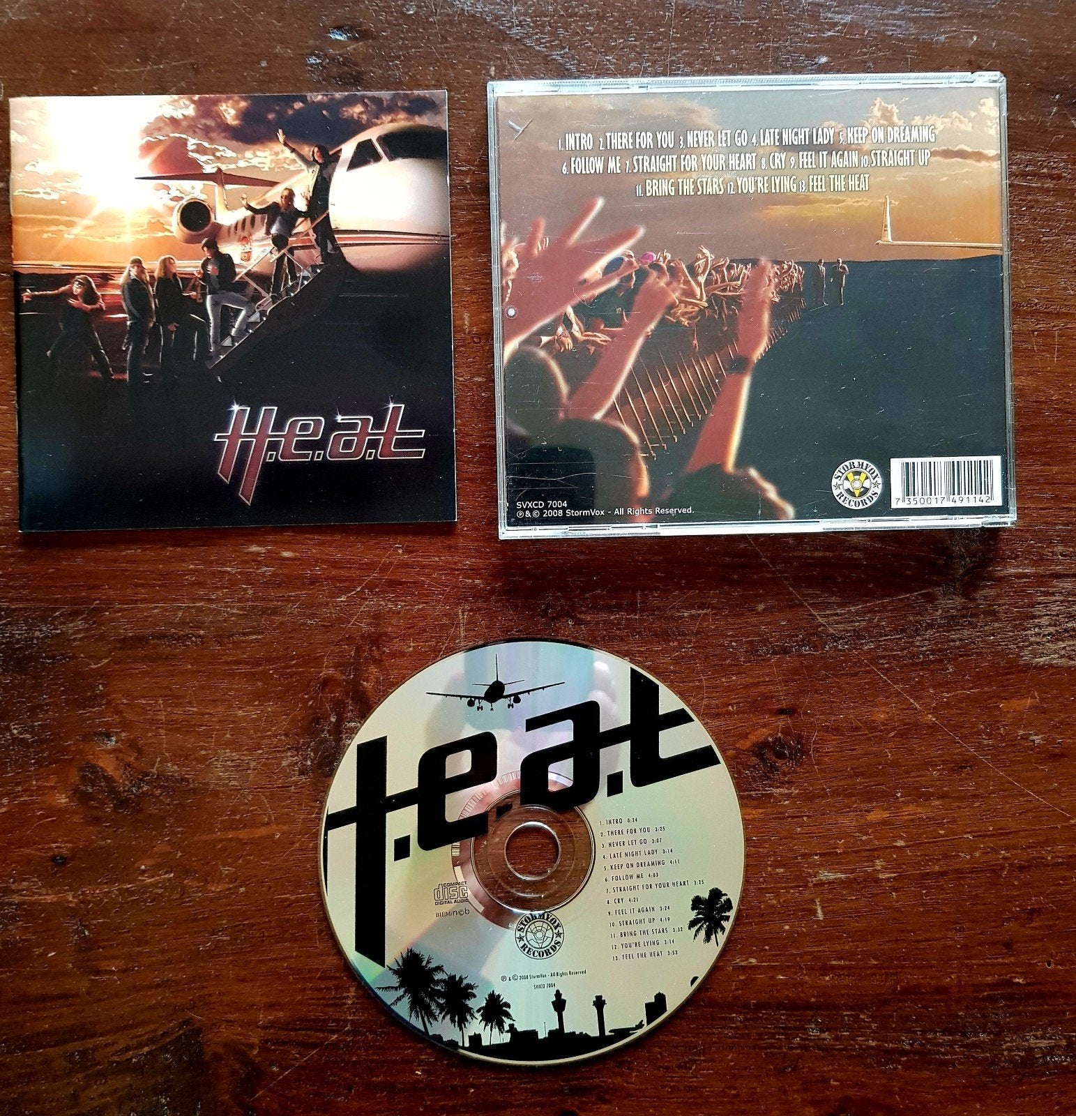 H.E.A.T - H.E.A.T cd AOR melodic rock Europe Bon Jovi SIGNED, Ophalen of Verzenden, Zo goed als nieuw