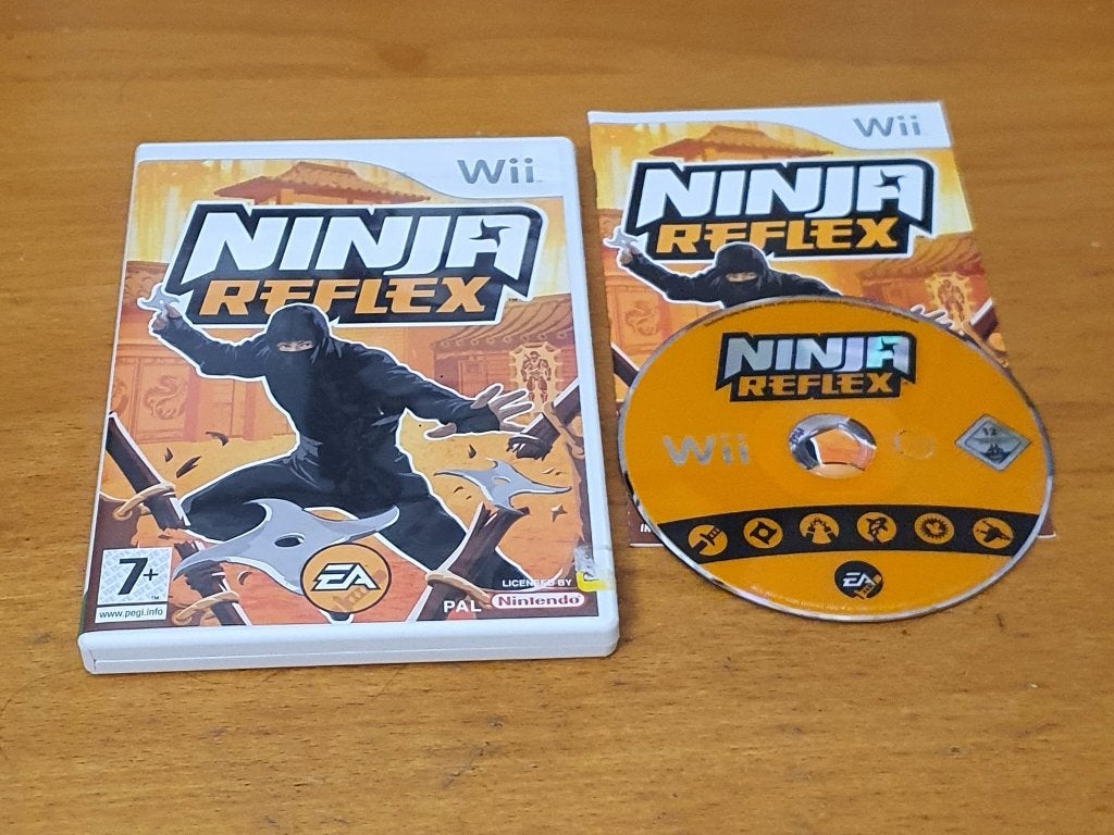 Wii | Ninja REFLEX, Spelcomputers en Games, Games | Nintendo Wii, Gebruikt, Vanaf 18 jaar, Vechten, 1 speler